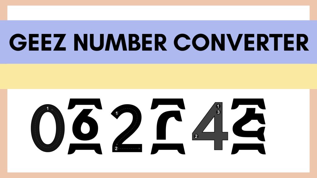 Geez Number Converter